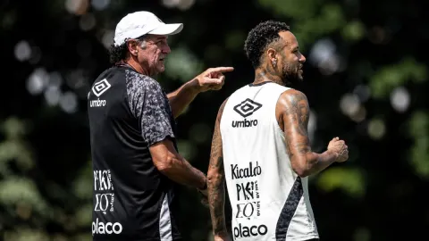 Cuca explica ausência de Neymar em derrota do Santos para o Palmeiras