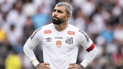 Gabigol expõe frustração do Santos e relativiza provocações do Atlético-MG