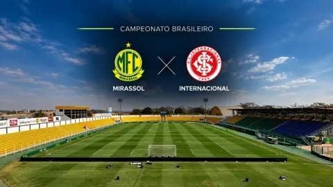 Mirassol x Internacional: onde assistir e possíveis escalações
