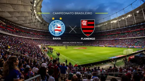 Bahia x Flamengo: onde assistir e prováveis escalações