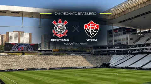 Corinthians x Vitória: onde assistir e prováveis escalações