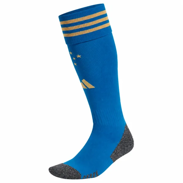 Meias Cruzeiro 25 III adidas Cor Azul / Unity Blue Tamanho G