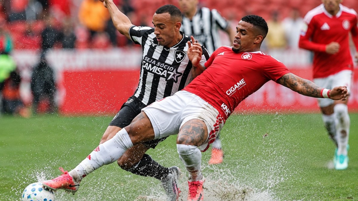 Inter domina o Botafogo e respira fora da zona de rebaixamento