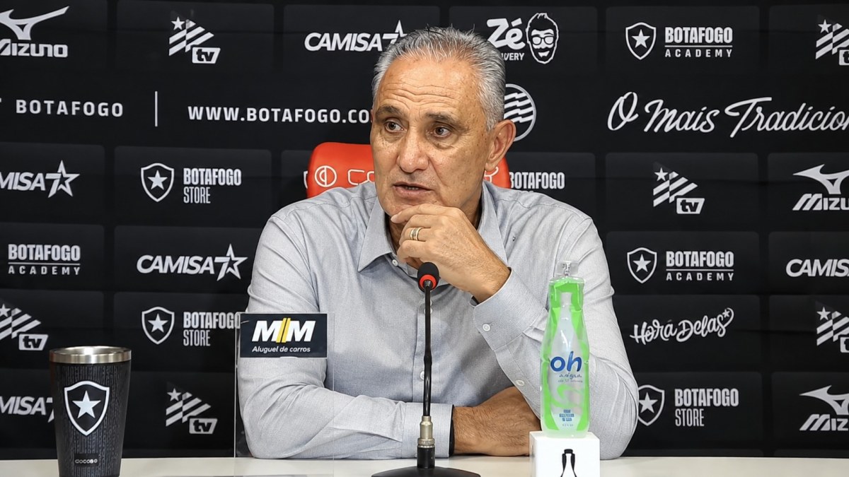 Tite admite alerta no Botafogo após derrota e mira reação