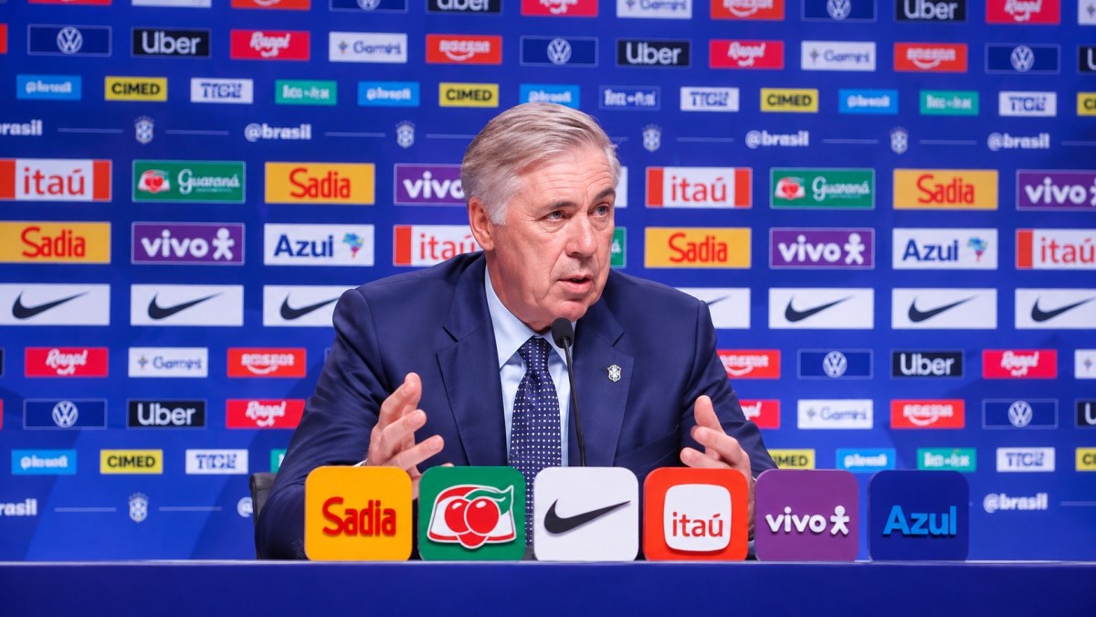 Ancelotti abre espaço para novidades na lista da Seleção Brasileira