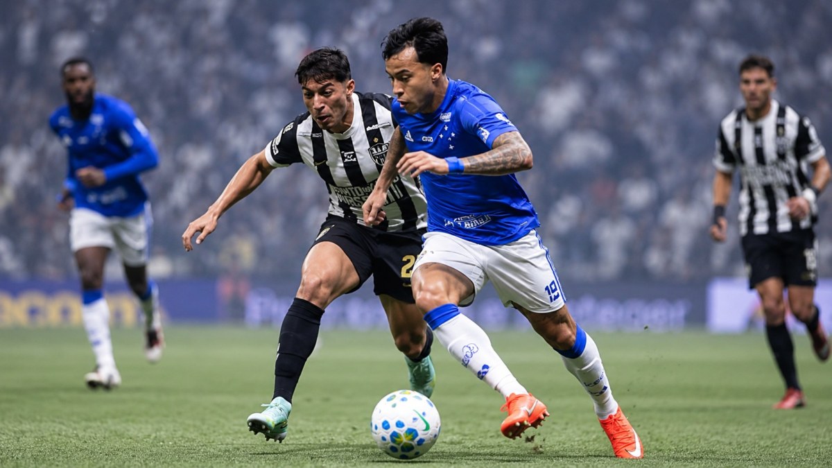 Kaio Jorge decide, Cruzeiro vence o Atlético-MG e ganha fôlego na tabela