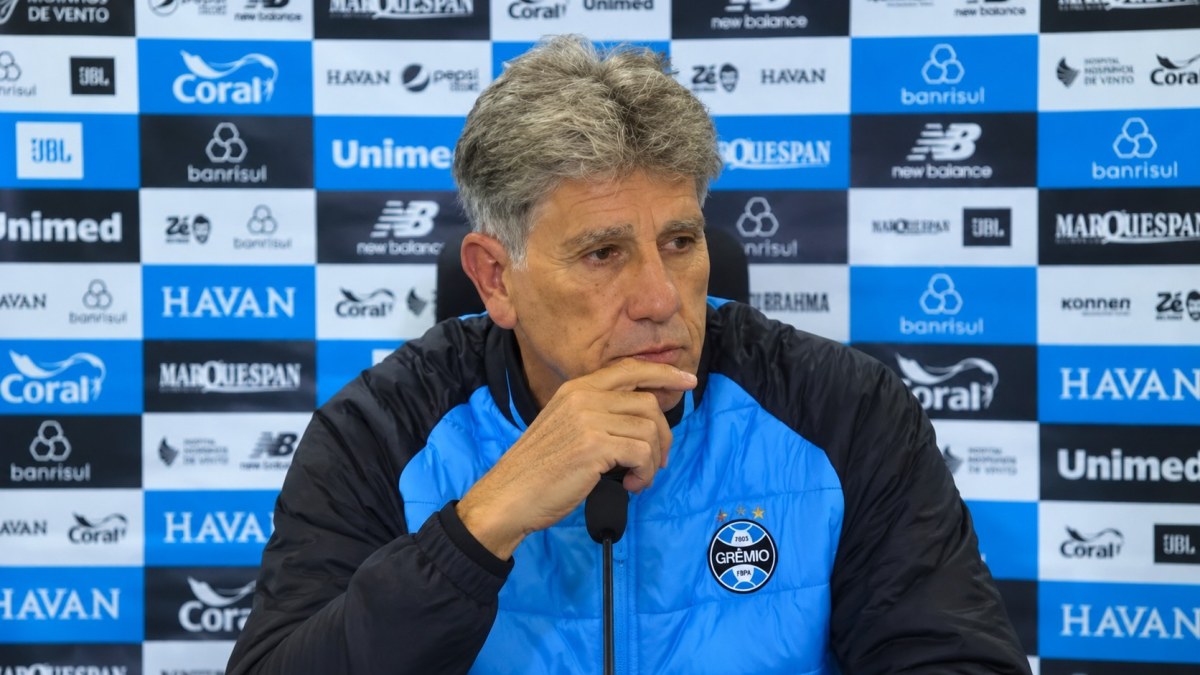 Renato toma decisão importante para proteger Grêmio em reta decisiva